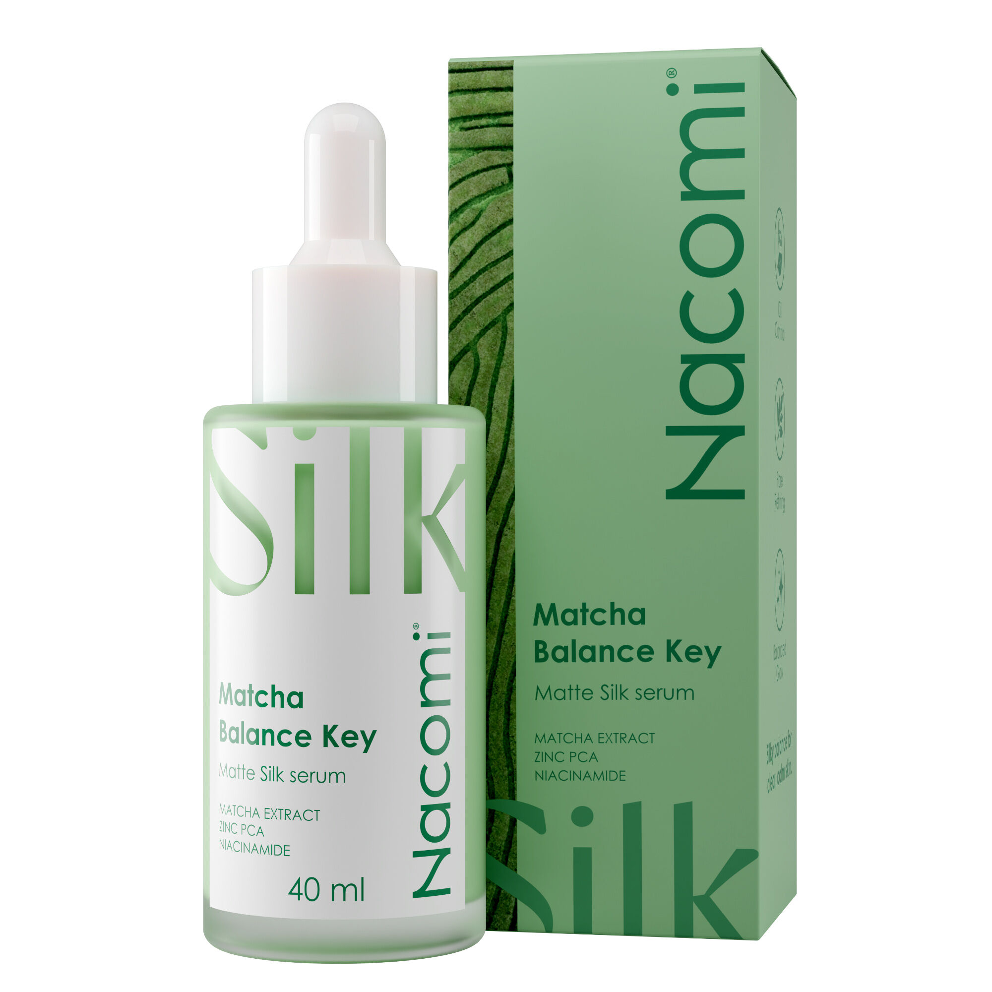 Nacomi Matcha Balance Key – Ölregulierendes Serum