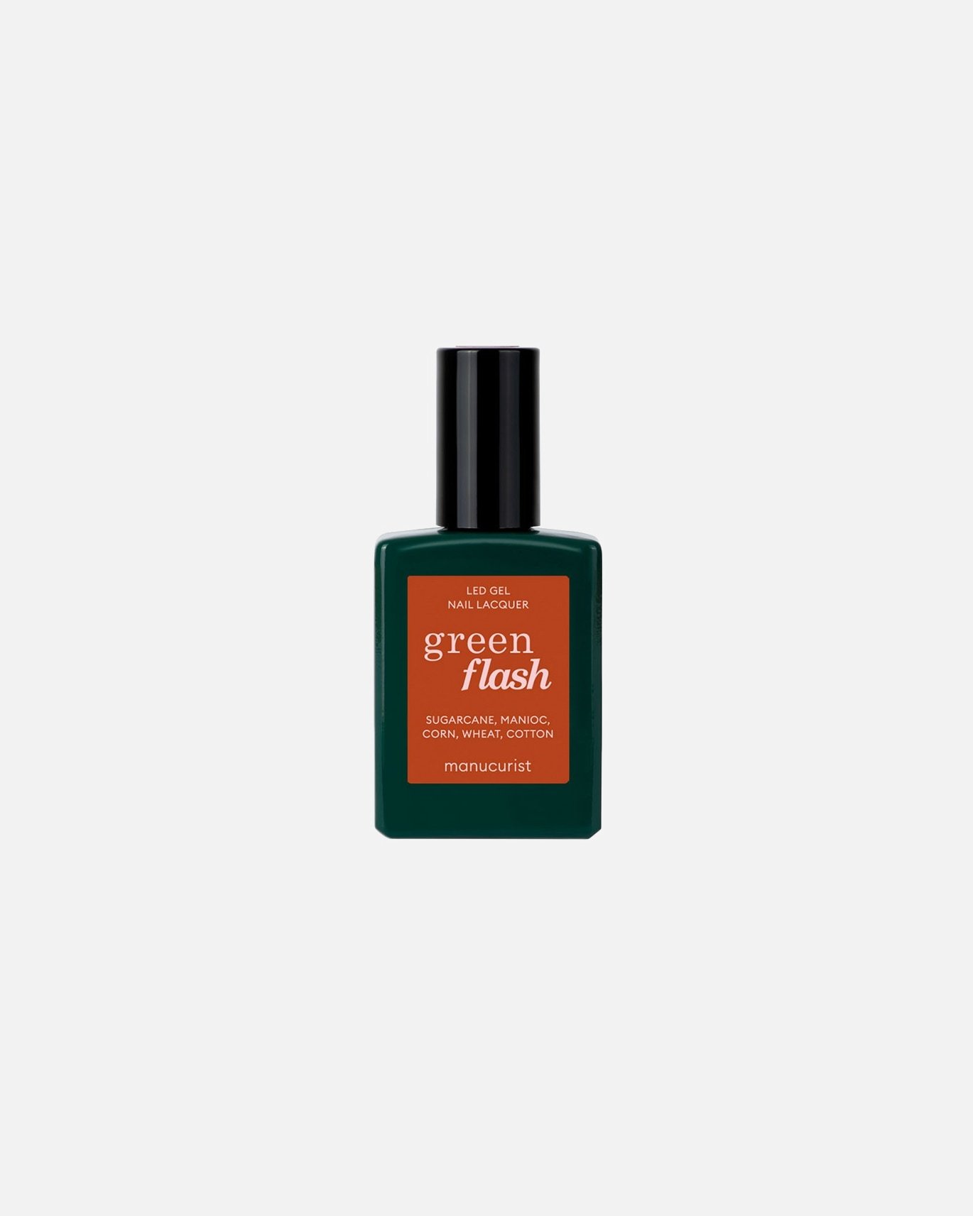 manucurist UV-Nagellack Green Flash Flash Instant Dry Extra Long Wear - 15 ml