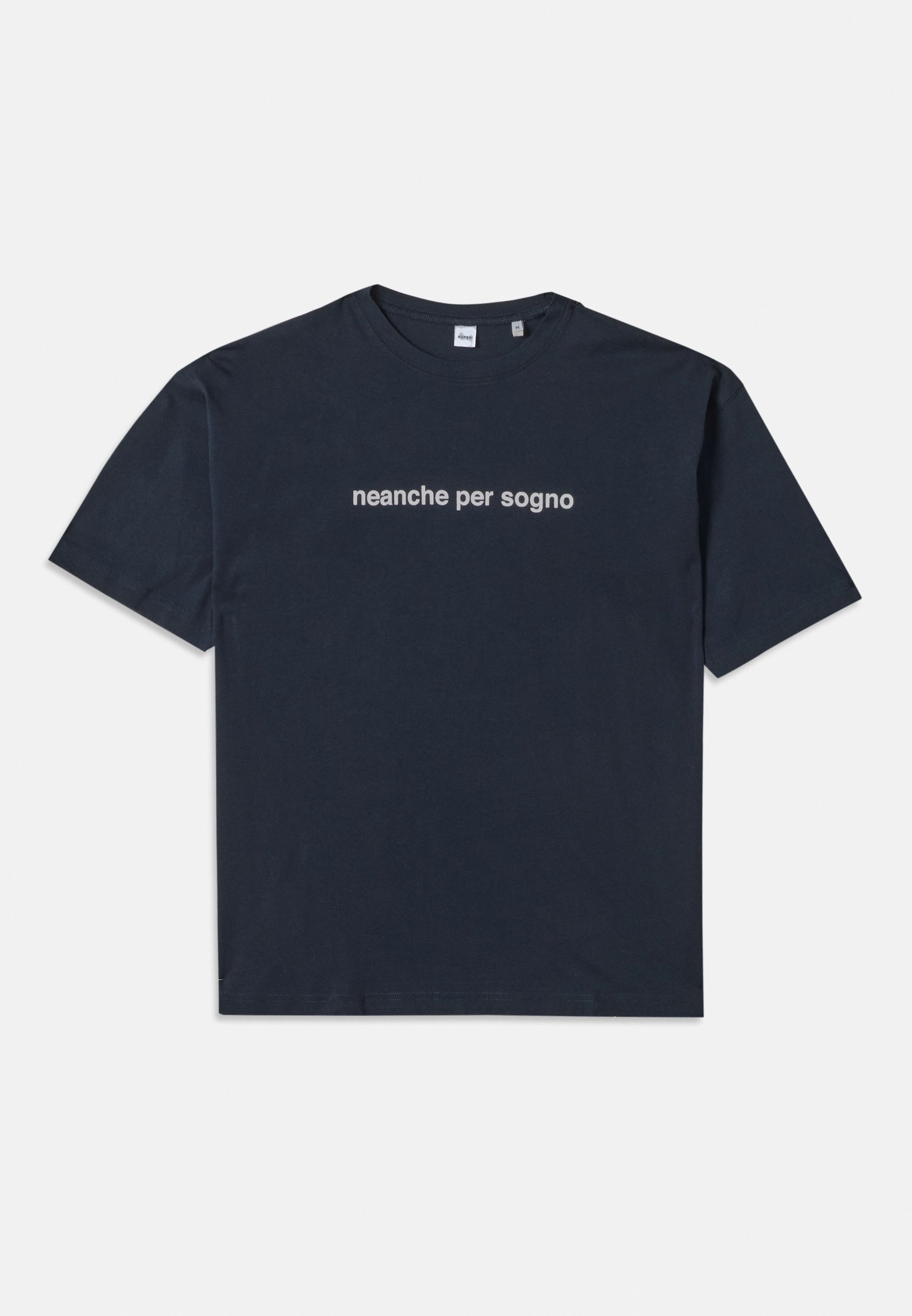 T-shirt imprimé « En attendant un rêve » - bleu marine