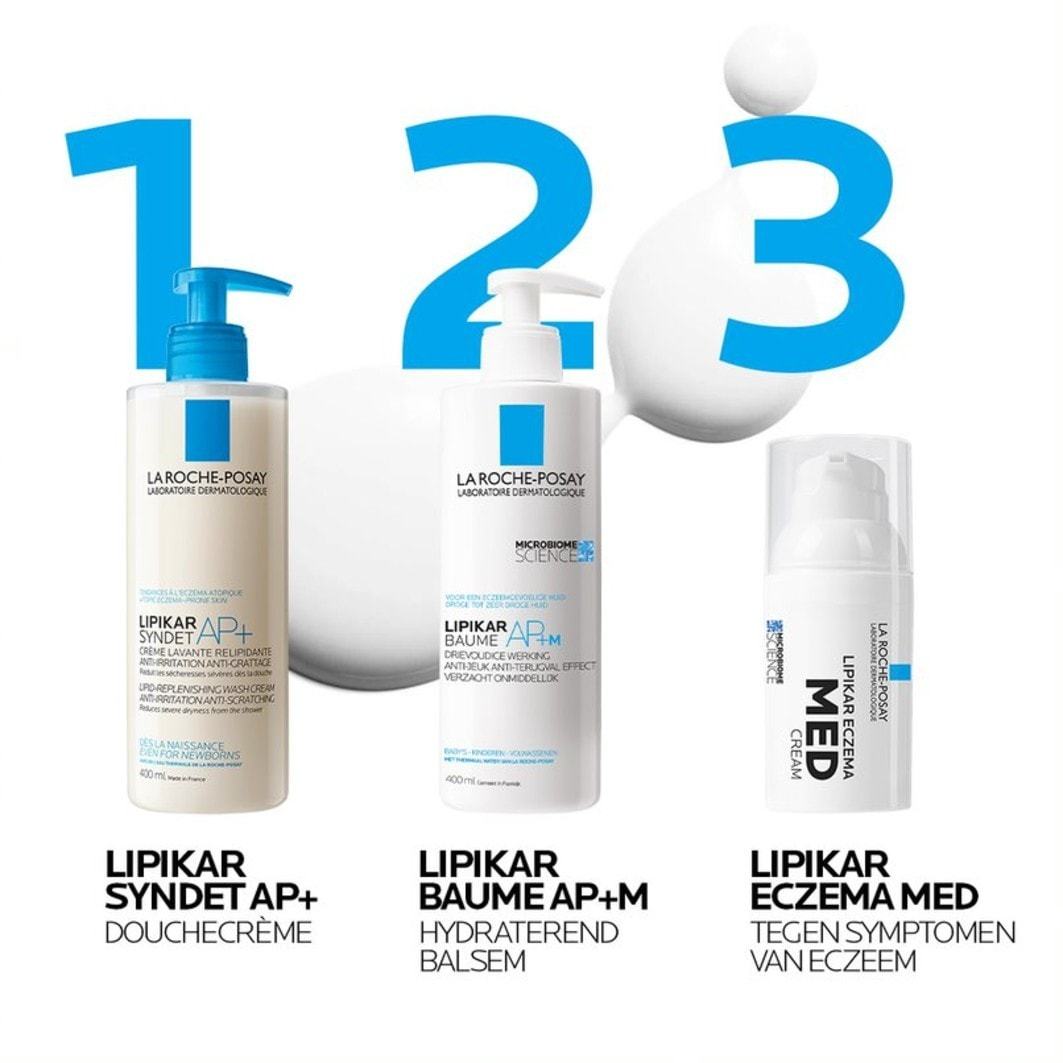 La Roche-Posay Lipikar Syndet AP+ gel za prhanje - 400 ml
