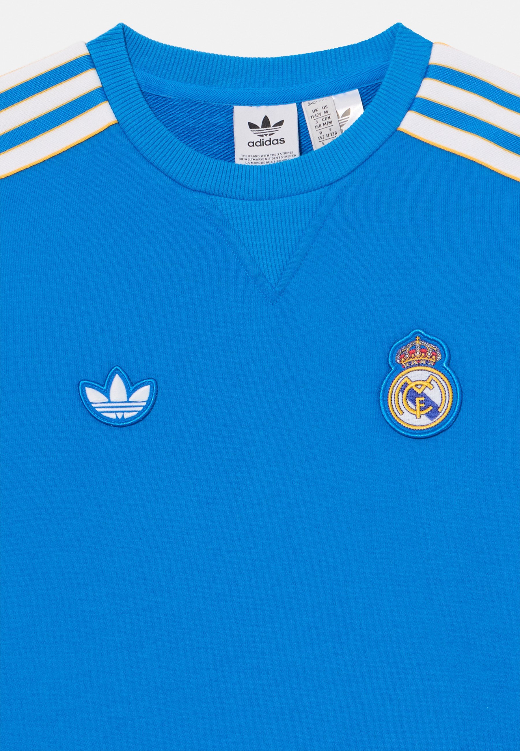 adidas Performance REAL MADRID ICON KIDS CREW UNISEX - Clubkleding - blauw/wit