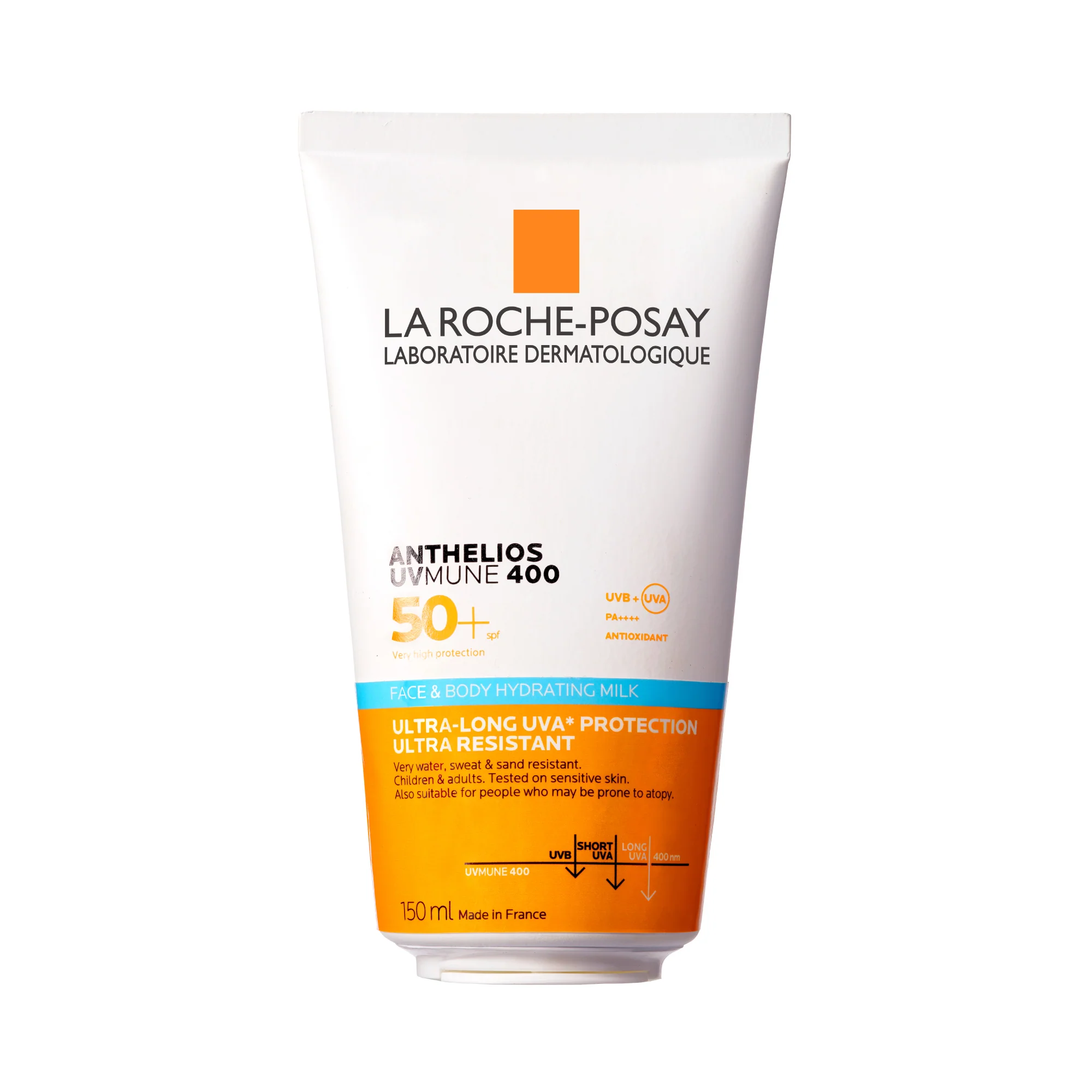 Anthelios UVMune 400 Latte viso e corpo SPF50+ - Latte solare corpo alta prot., Solare viso alta prot.
