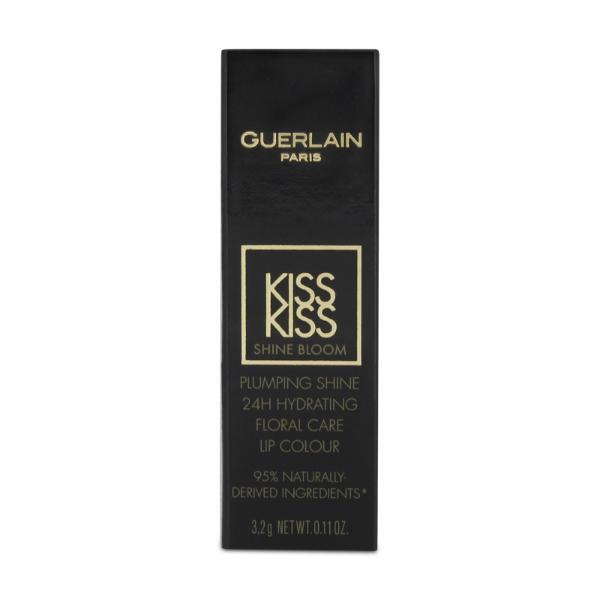 Batom Guerlain Kiss Kiss Shine Bloom 709 Vermelho Pétala