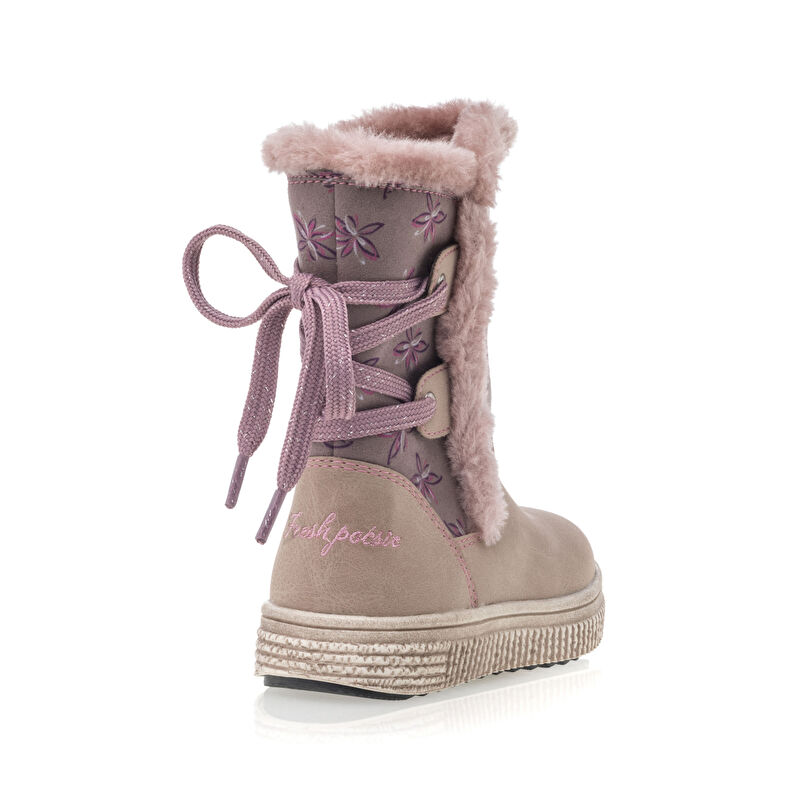 Stivali beige da bambina