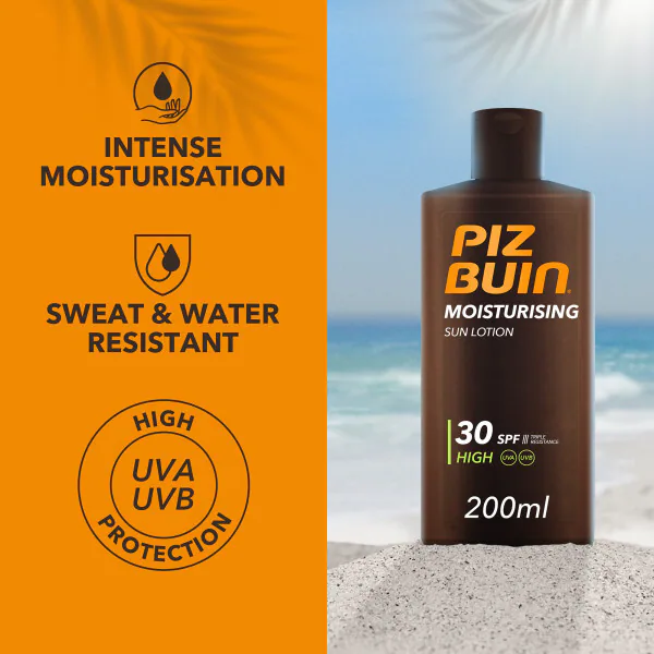 Loción hidratante Piz Buin SPF30 200 ml