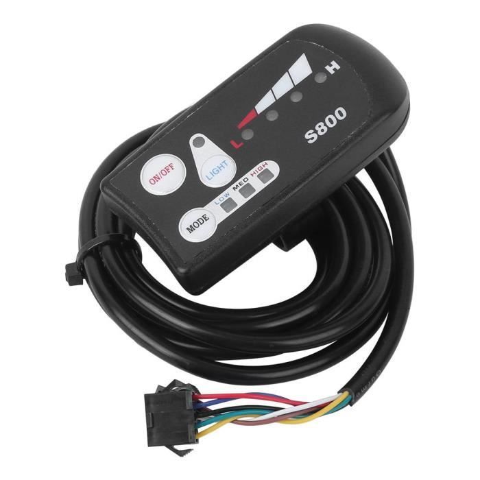Hilliland LED Instrument Electric Bike Batteria al litio Computer Display LED S800 Schermo in bianco e nero