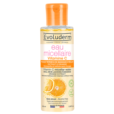 Evoluderm Eau Micellaire Vitamine C Lysnende micellarvann med vitamin C 100 ml 100 ml