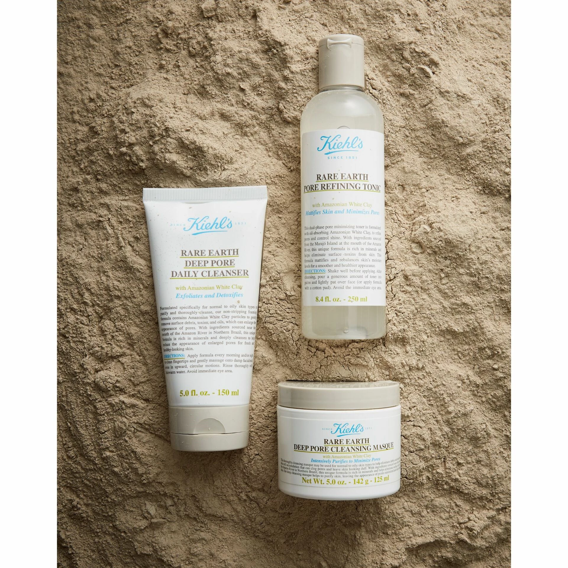 Mască de curățare profundă a porilor cu extract de pământ rar 125 ml - Kiehl's