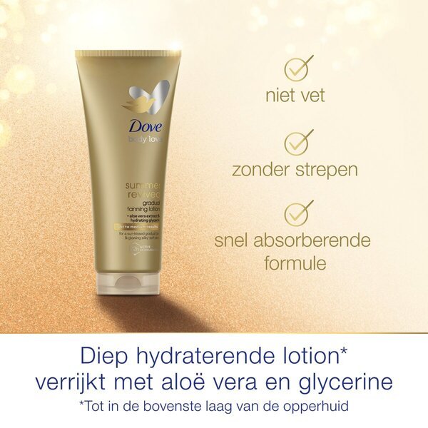 Dove DermaSpa Summer Revived Fair лосион за тело 200ml