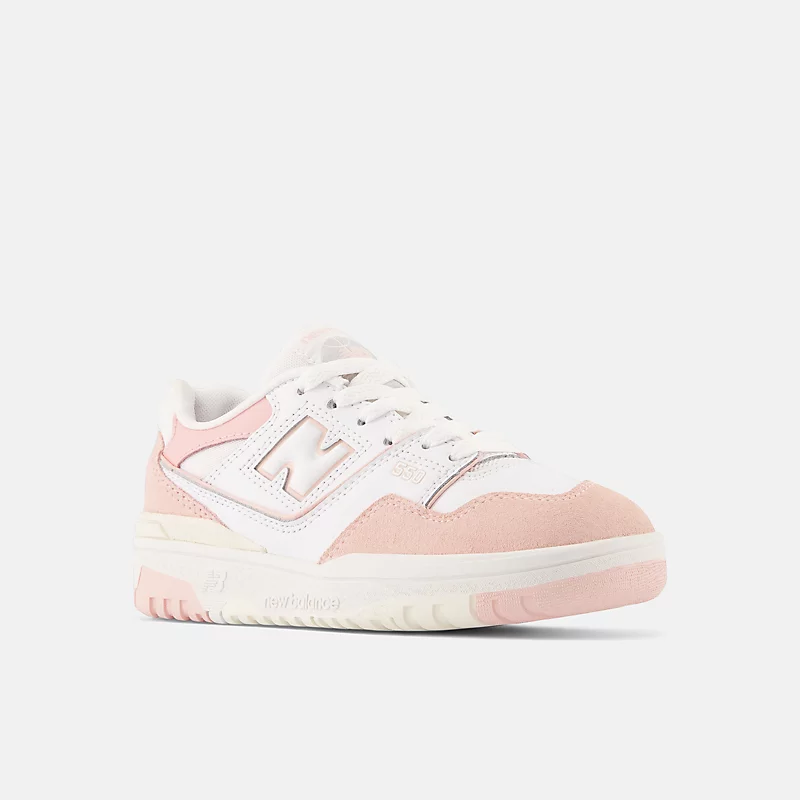 Baby 550 - wit met roze nevel