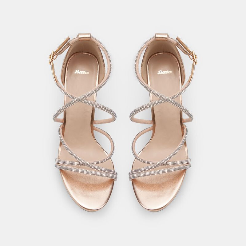 Sandalo da donna con tacco 11 cm BATA
