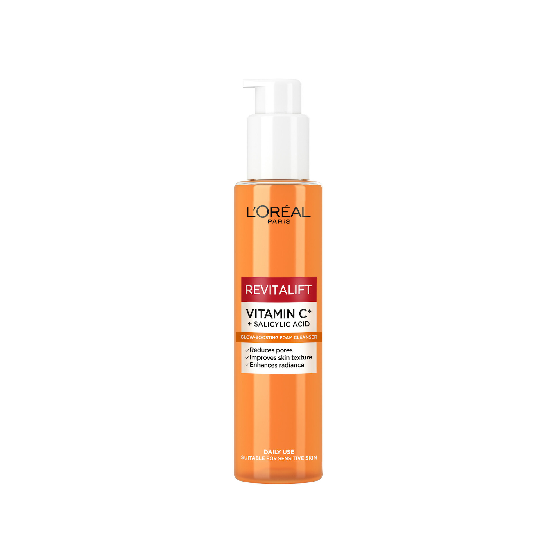Revitalift Witamina C + Kwas Salicylowy Pianka Rozświetlająca 150 ml - L'Oréal Paris