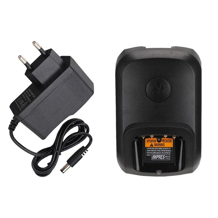100-240V Walkie-Talkie oplader (EU-stekker) voor Motorola XIR P8268 DP4400 DP4800 DP4801 DEP550