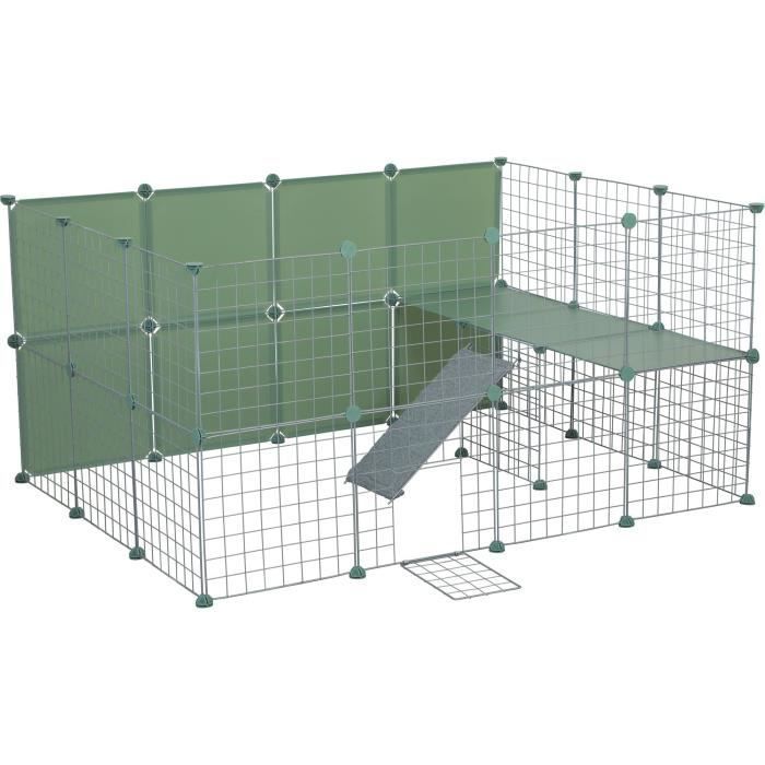 Enclos modulable - ZOLUX - Neo park - Parc pour petits animaux - Lapins - 140X105X70 - 1,84 m²