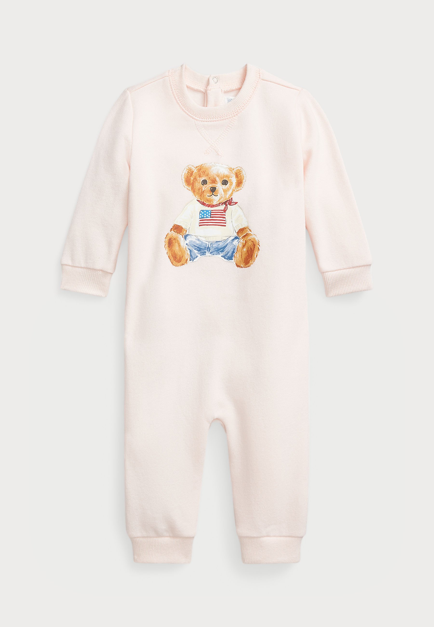 Polo Ralph Lauren KOMBINEZON JEDNOCZĘŚCIOWY DLA NOWORODKA - Kombinezon - delikatny róż