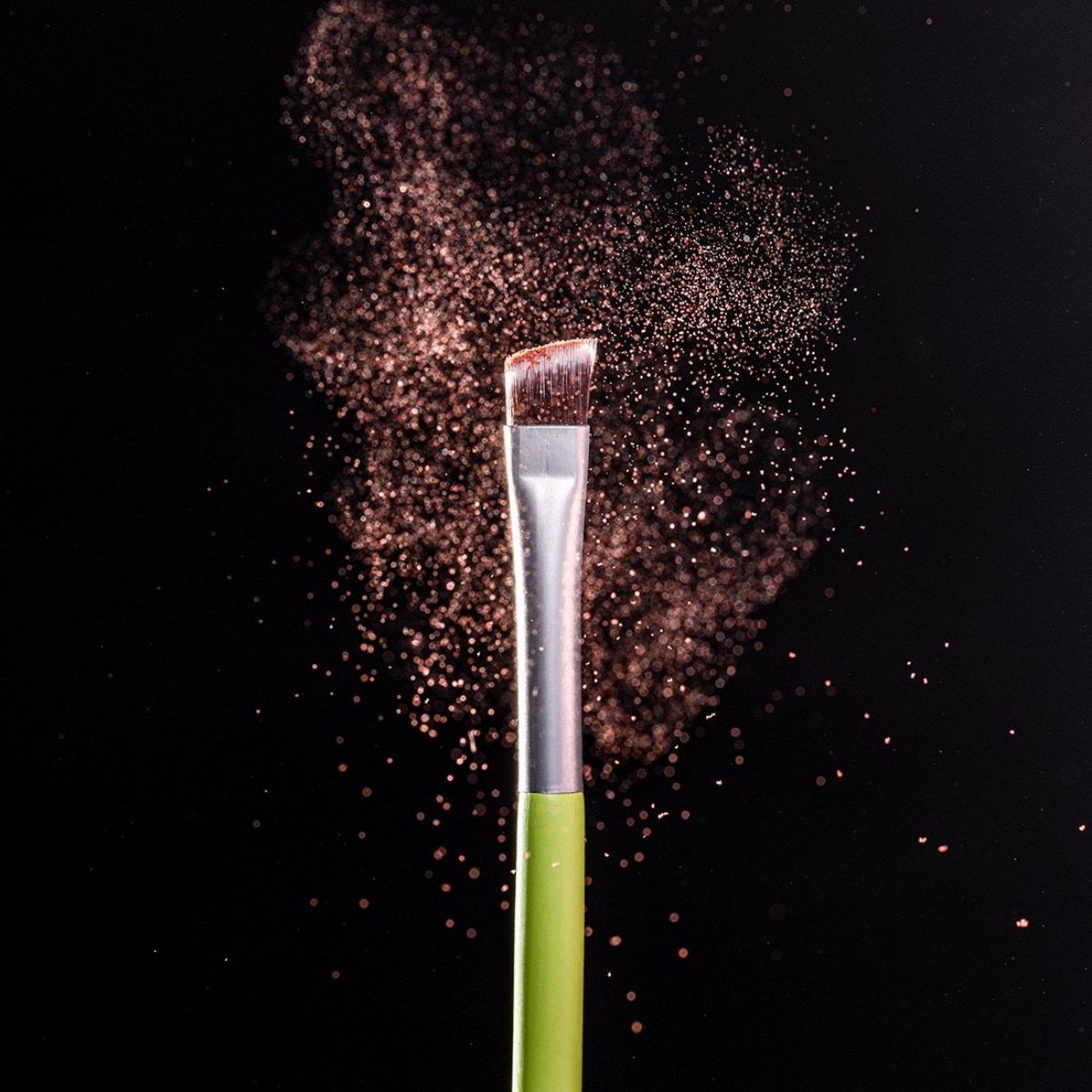 Benecos Accessorio per il trucco, Pennello angolato, Edizione Color – 3,16 g