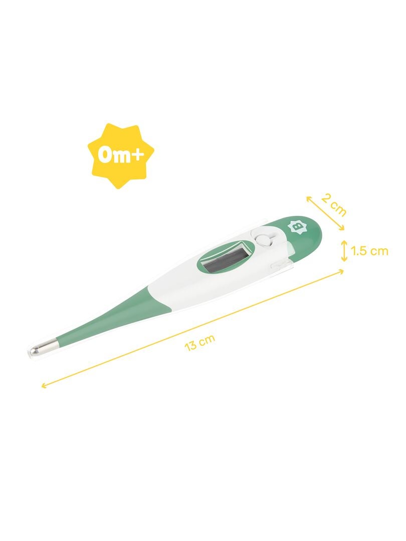 Zachte thermometer 'Badabulle' - GRIJS