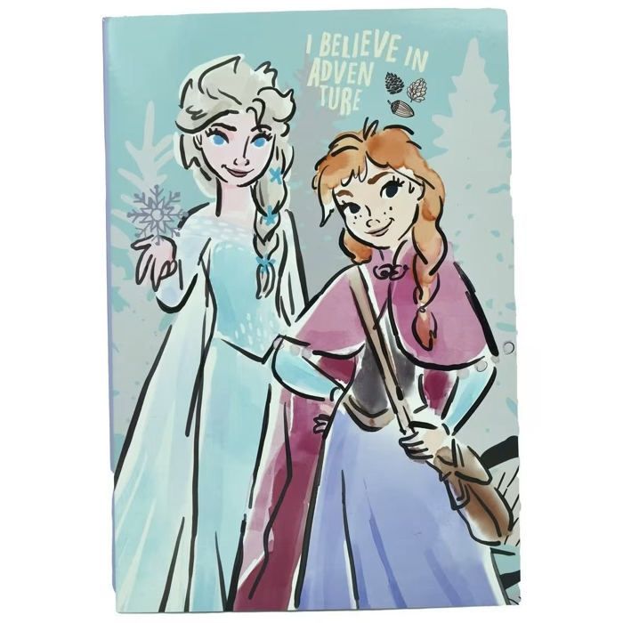 petit cahier Reine des Neiges Disney