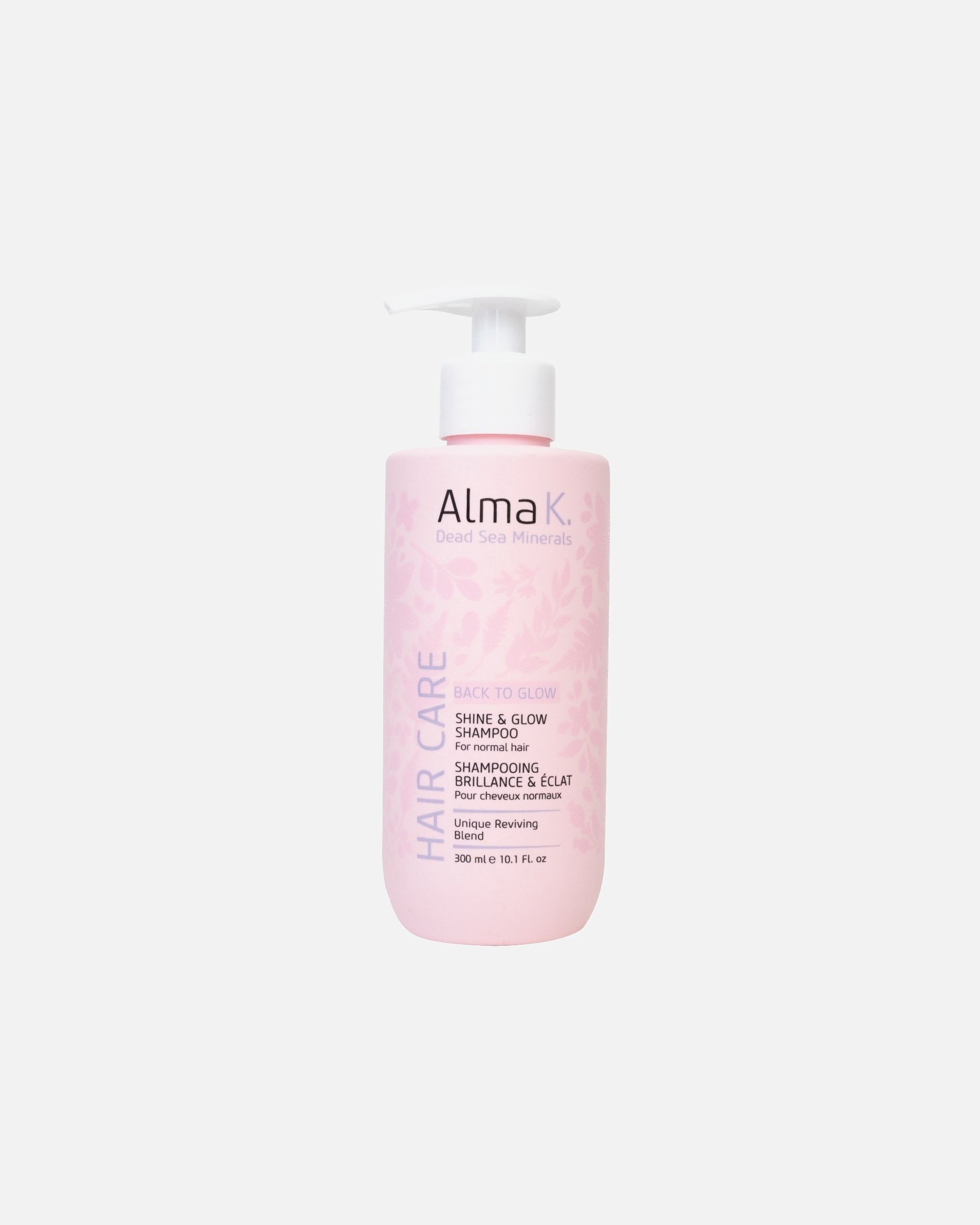 Alma K plaukų šampūnas blizgesiui ir glotnumui – 300 ml