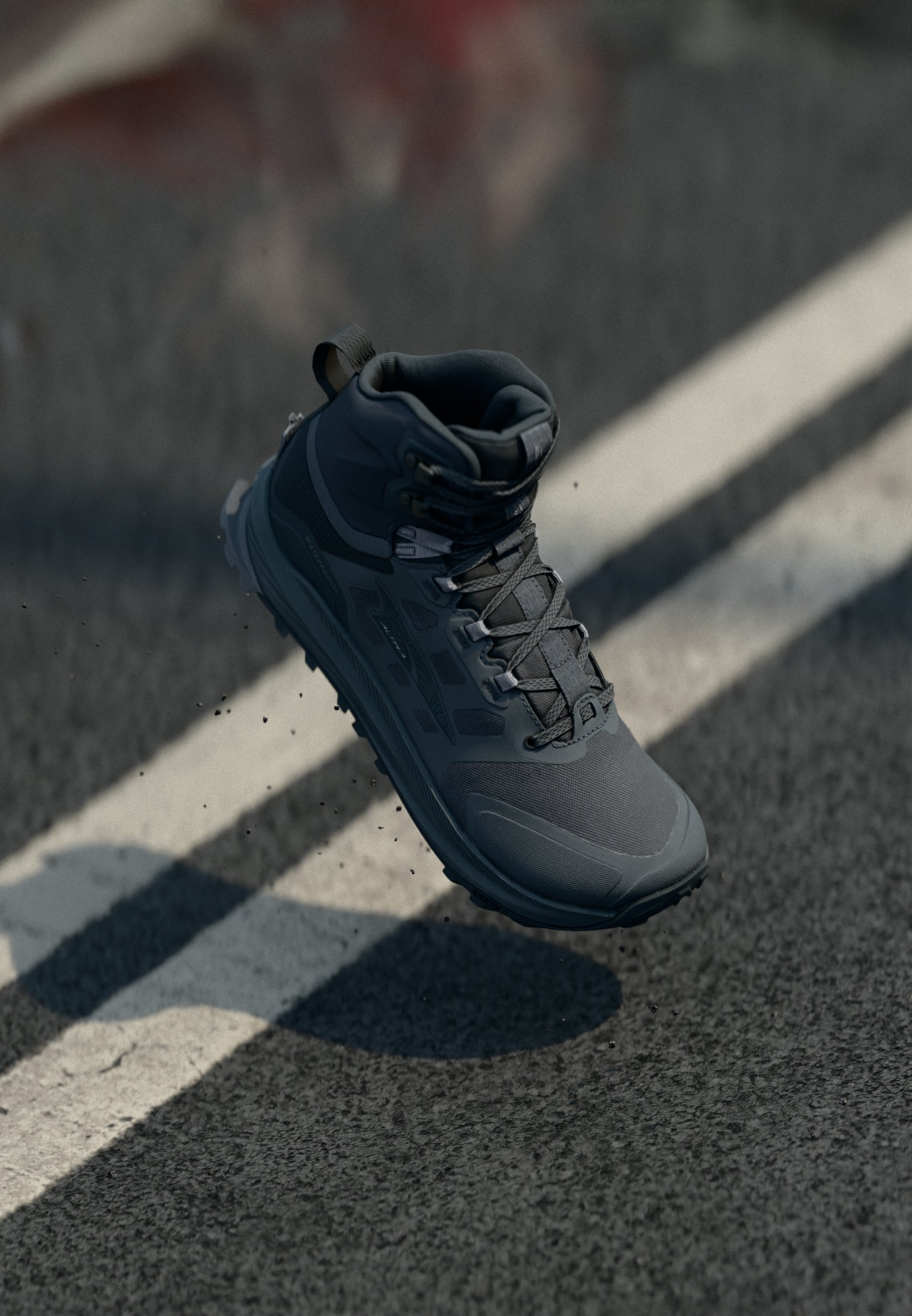 Altra LONE PEAK 9 - Scarponi da trekking - nero/grigio