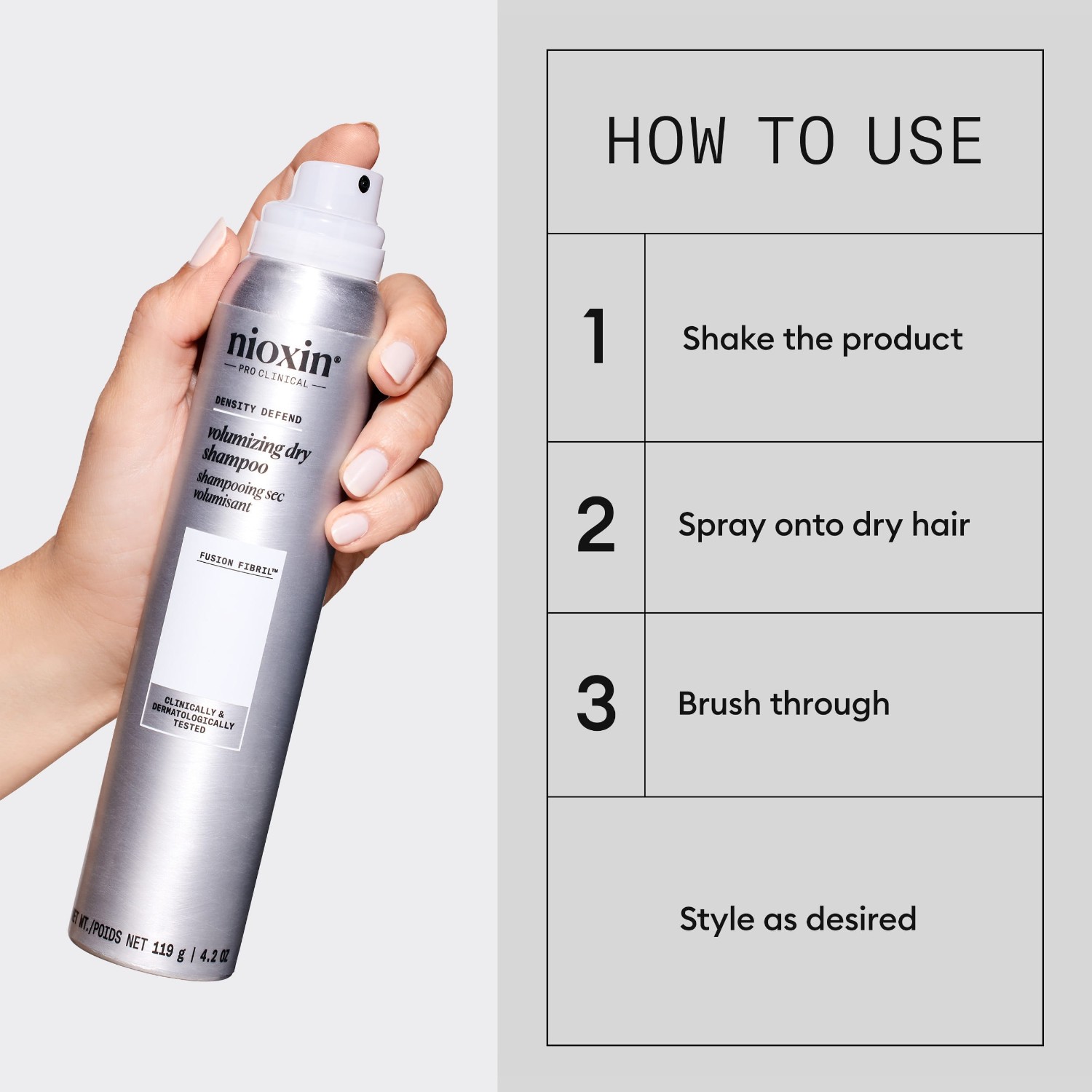 Nioxin Trockenshampoo Volumen-Trockenshampoo - 180 ml