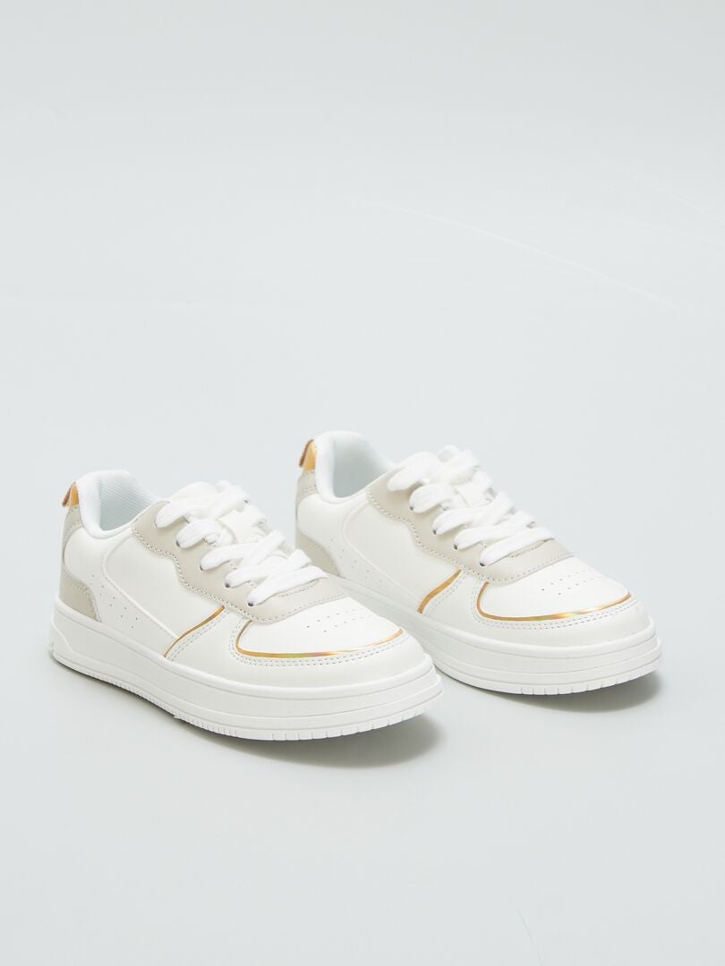 Lage sneakers - WIT