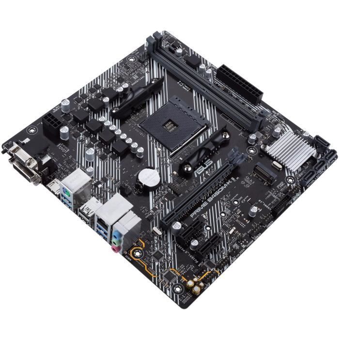 Motherboard - ASUS - Prime B450M-K II - AMD B450 - AM4 micro ATX socket