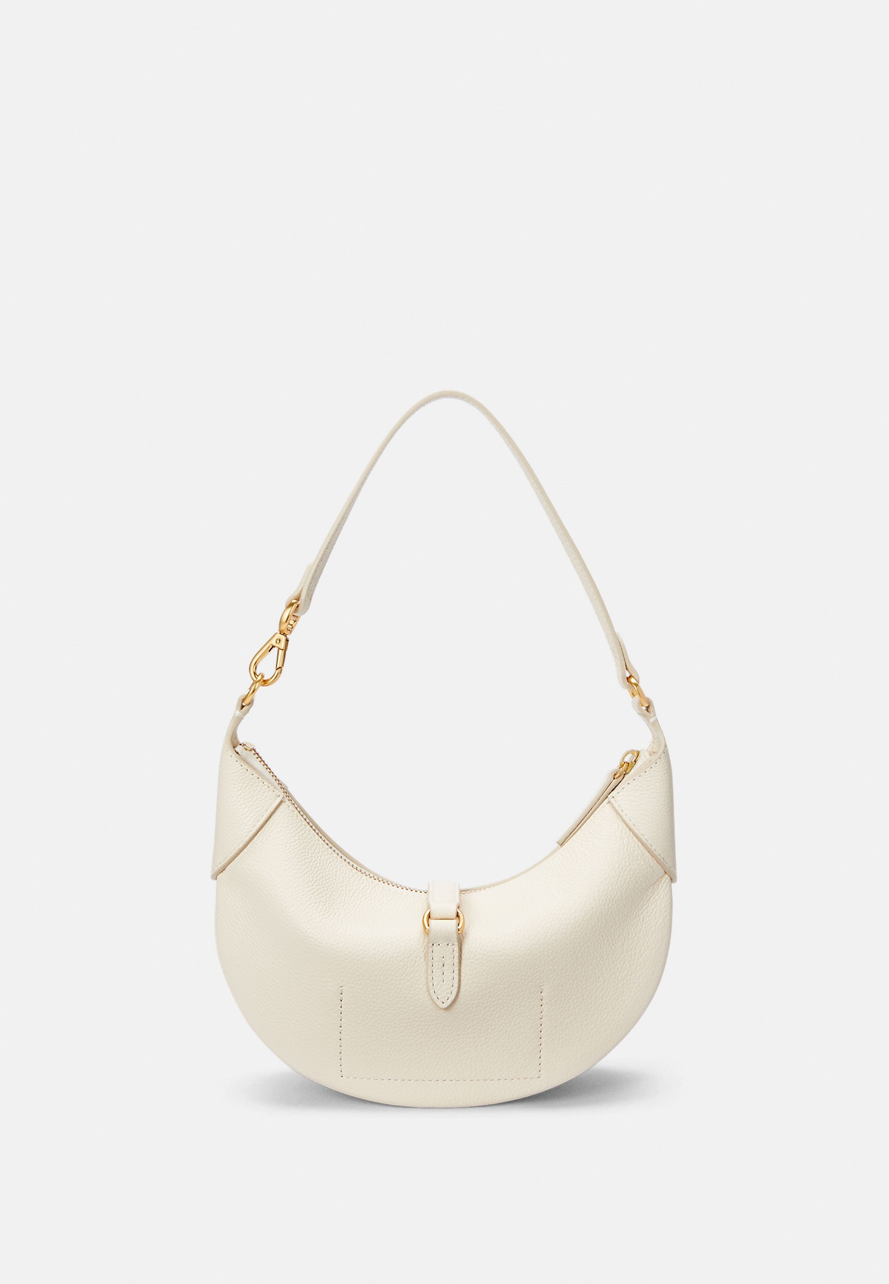 Borsa a tracolla mini in pelle Polo Ralph Lauren POLO ID - Borsa a mano - avorio