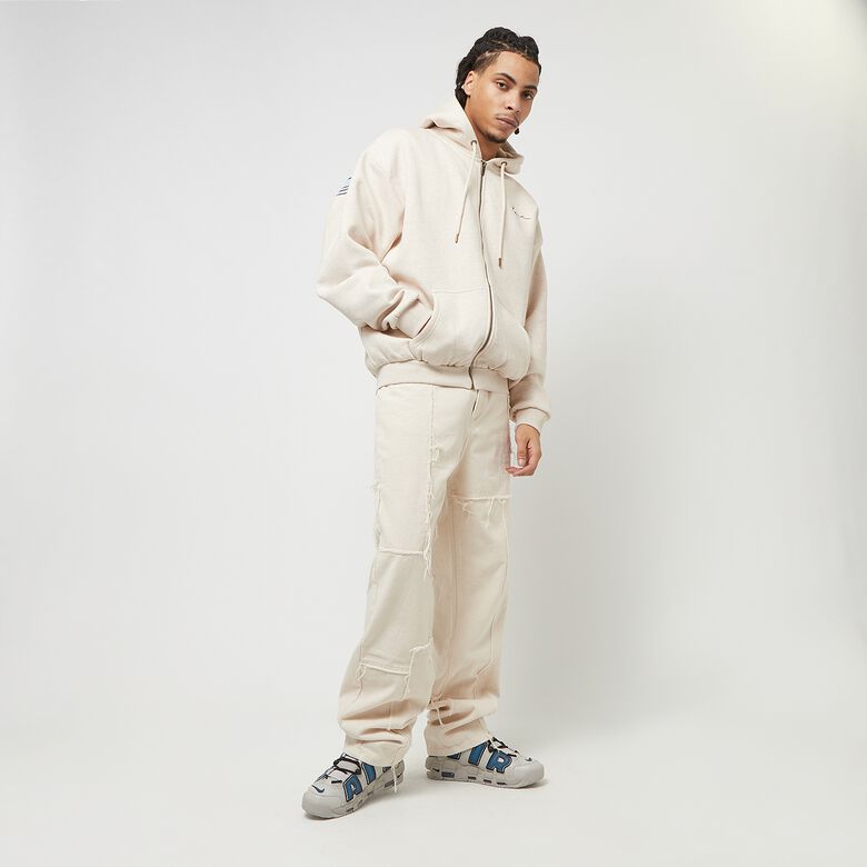 Femficksbyxor med lappmönster