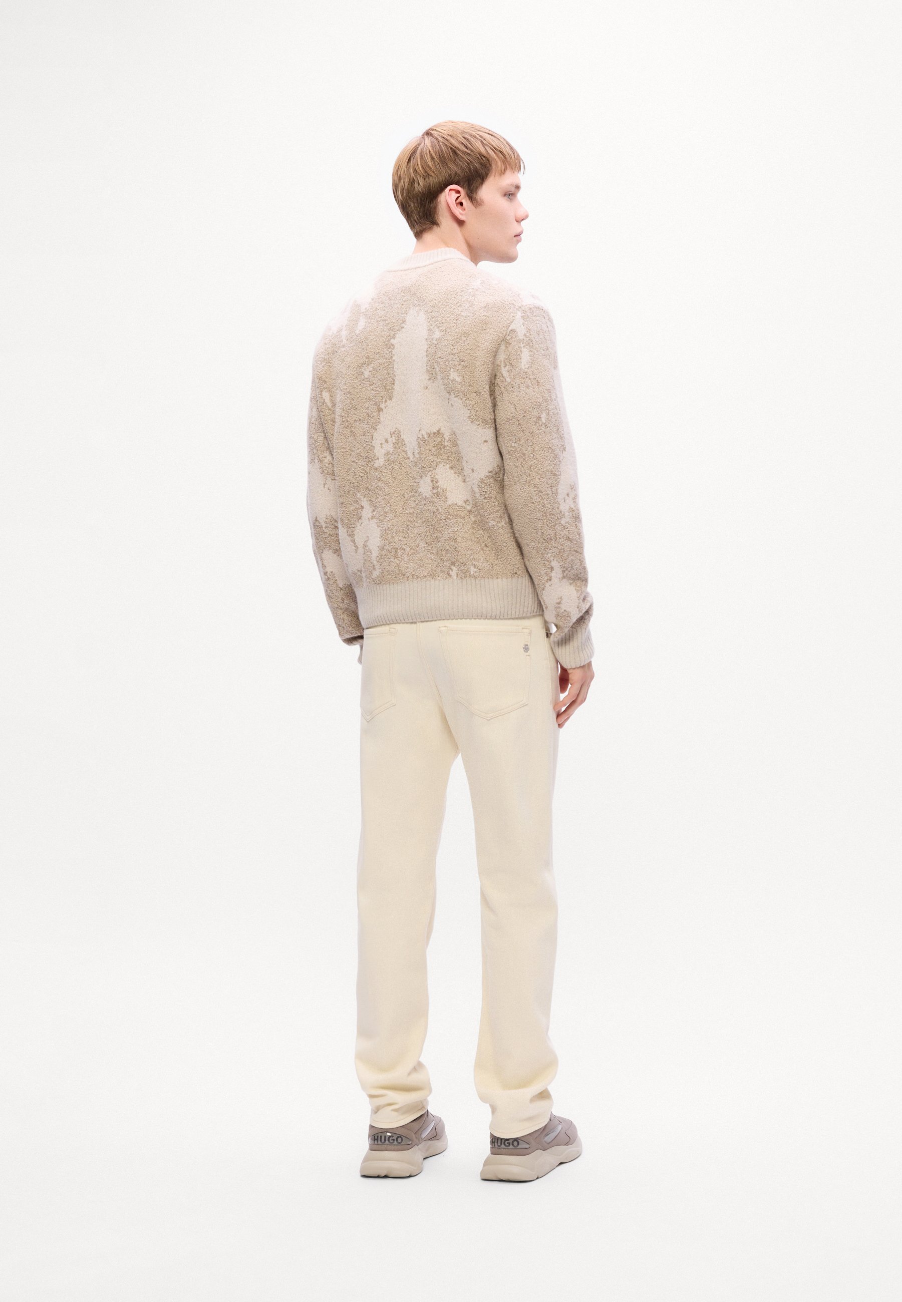 BOSS KRADAR - Jumper - lichtbeige