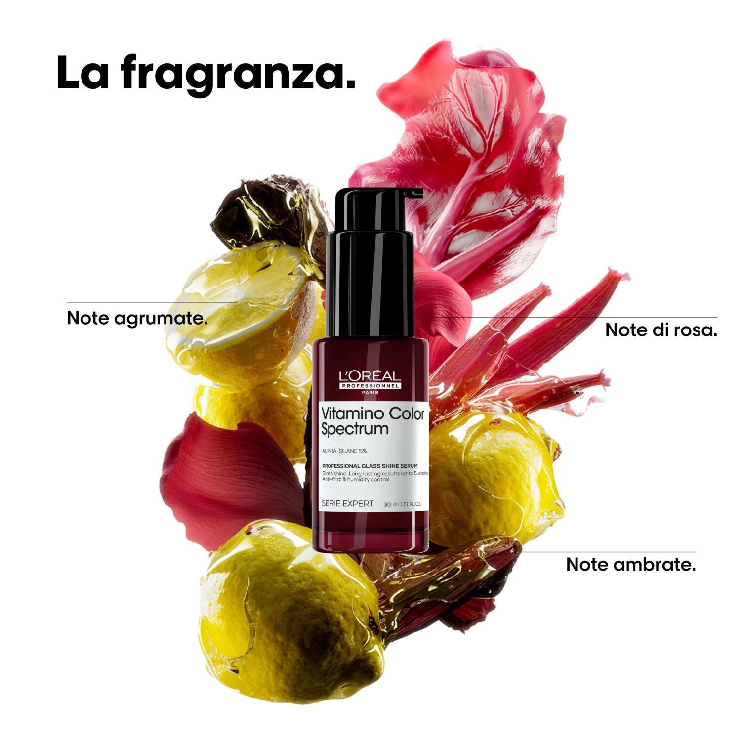 SERIE EXPERT New Vitamino Color Spectrum Glass Shine Serum - Siero Capelli