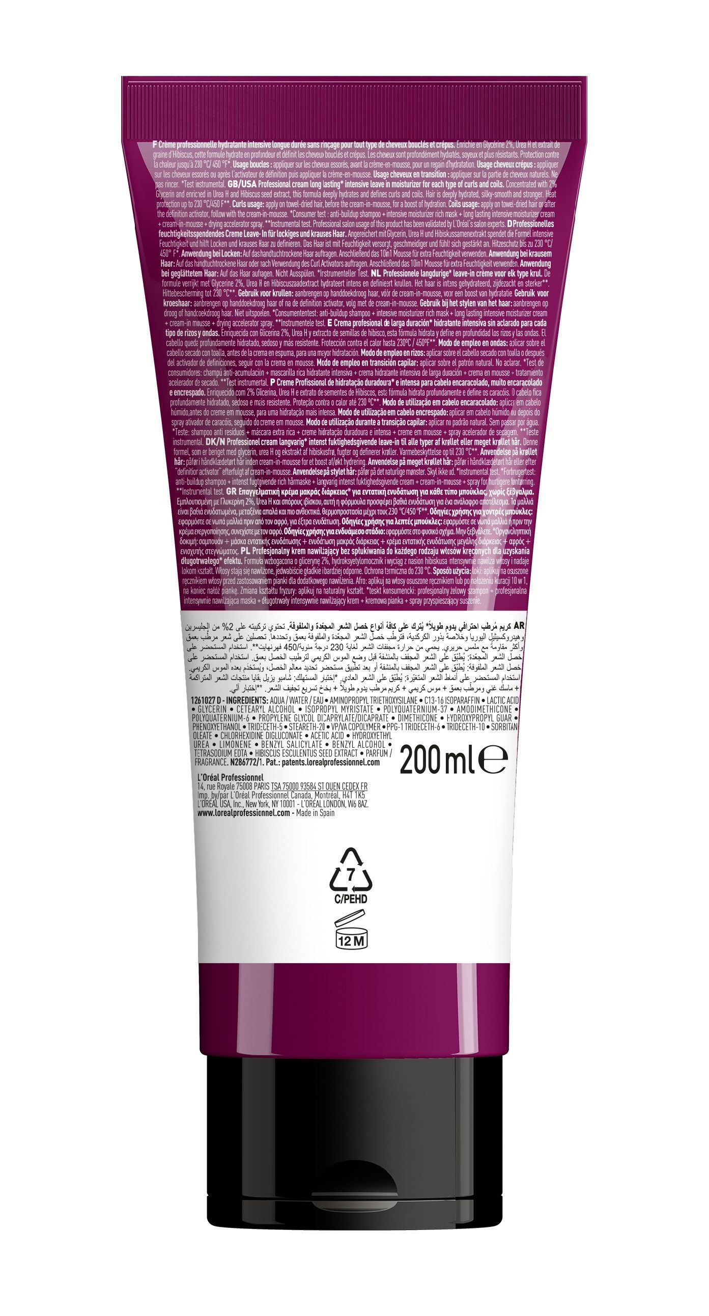 Curl Expression dugotrajna intenzivna hidratantna krema bez ispiranja Regeneratori za kosu Curly Girl Method