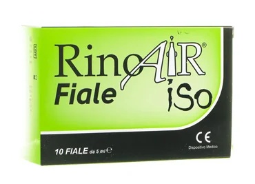 SHEDIR RinoAir Iso flacons d'hygiène nasale 10 flacons