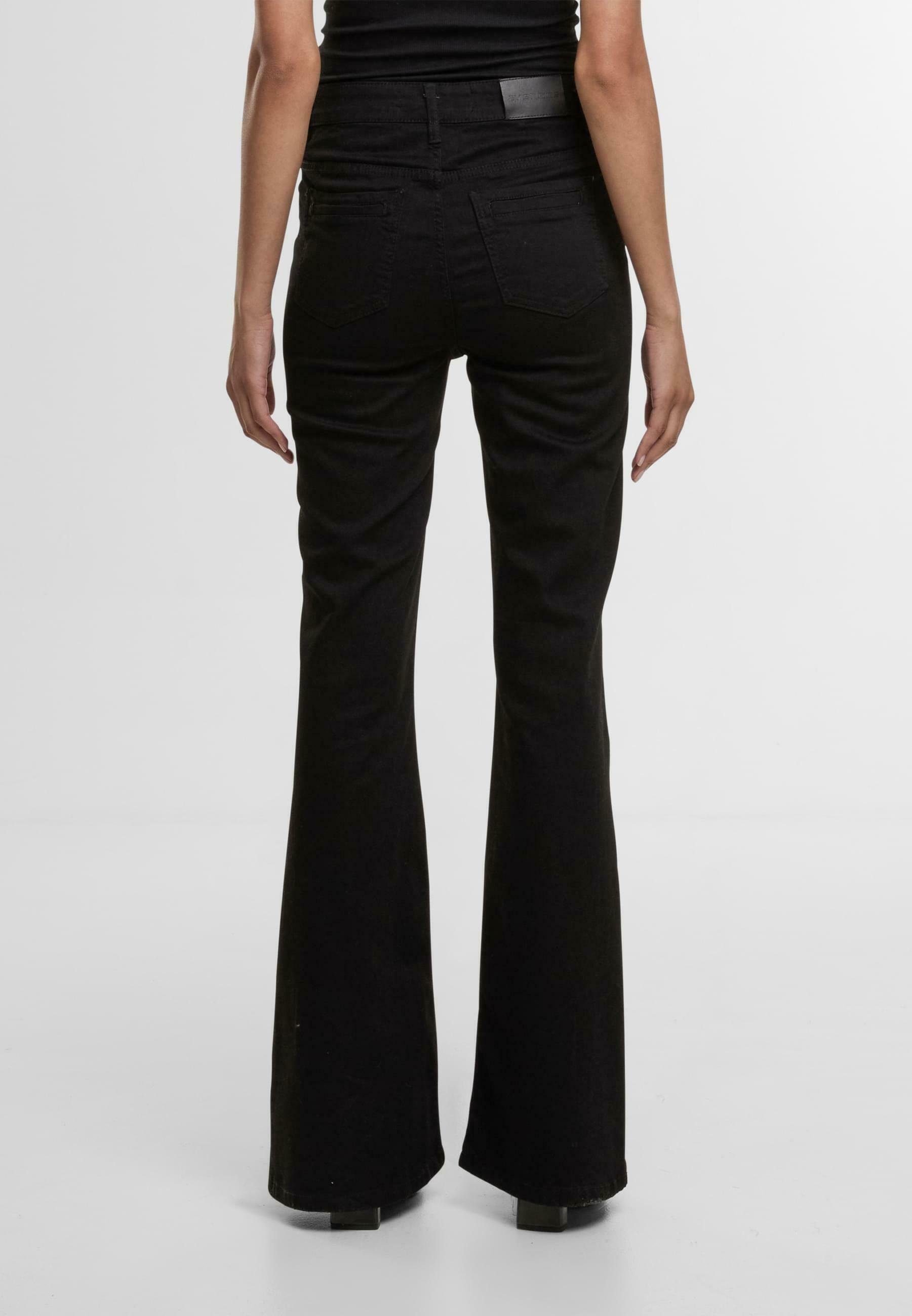 2Y Studios FLARED SLIM - Bootcut-Jeans - Schwarz