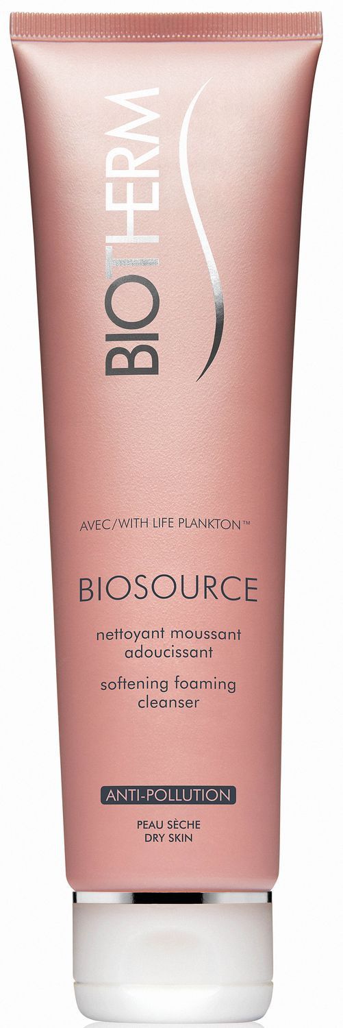 Biosource Mousse tīrīšanas putas sausai ādai Luksusa tīrīšanas līdzekļi/toneri