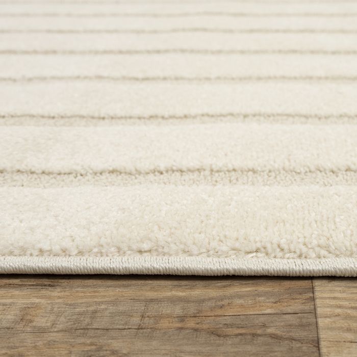Alfombra moderna - The Carpet - Everest - Alta densidad - Suave - 160x230 cm - Crema