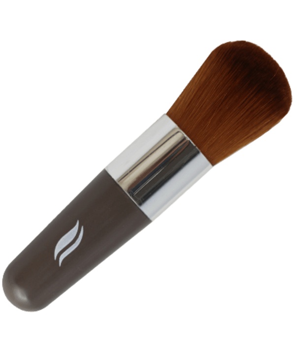 Štětec kabuki v barvě taupe