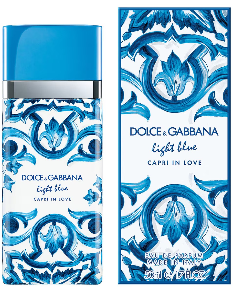 DOLCE & GABBANA Gaiši zils Capri In Love parfumūdens