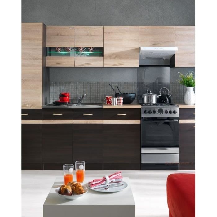 JUNONA Meuble haut 40 cm - 1 Porte - Chêne sonoma