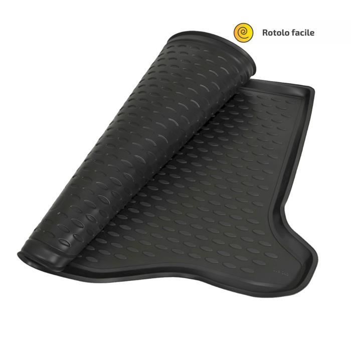 J&J AUTOMOTIVE | Tapis De Coffre Caoutchouc Premium Pour Skoda Kamiq depuis 2019