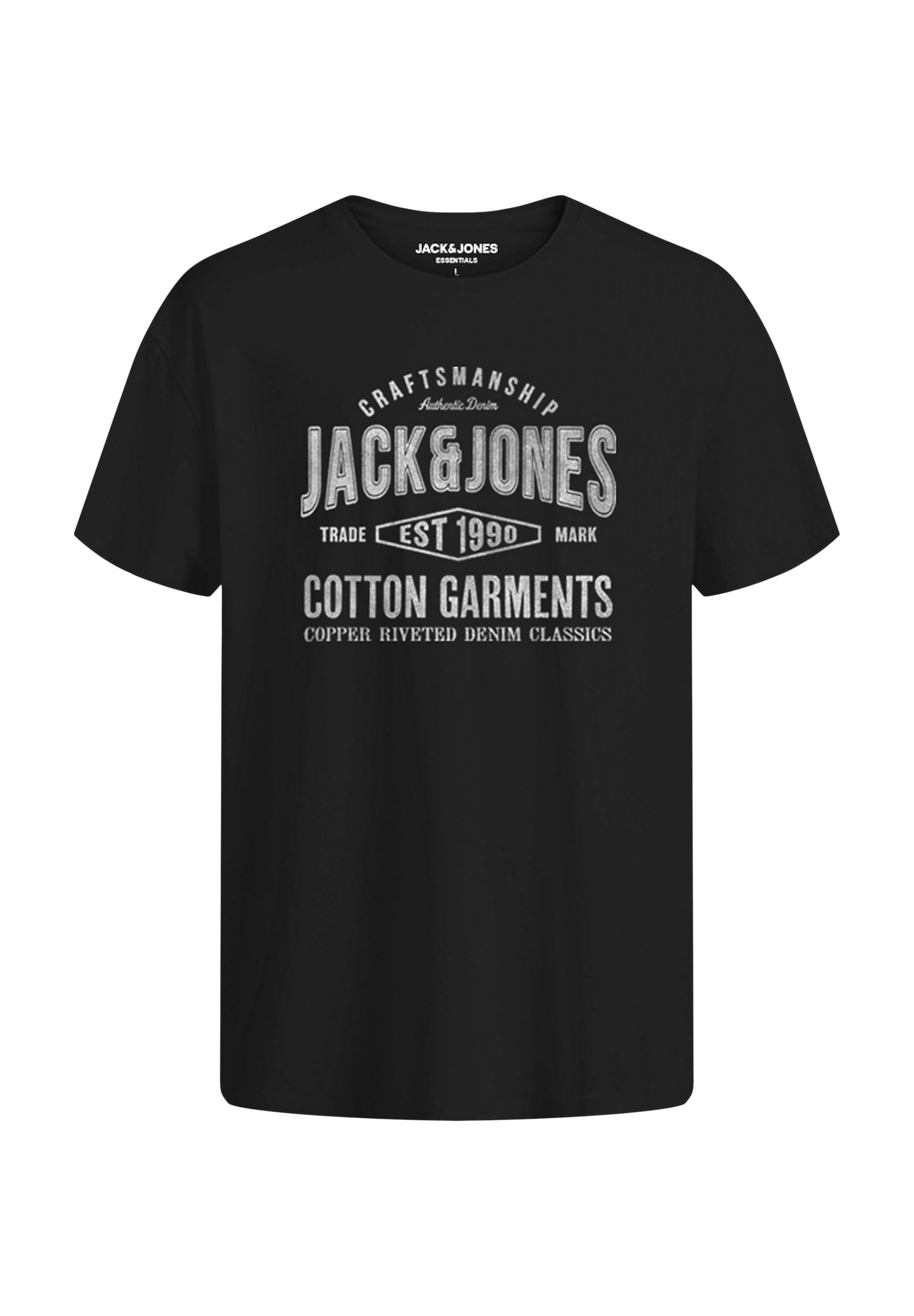 Jack & Jones JEANS SS O-NECK 5-PK - Print T-shirt - vineyard wine pack:w rosin black clouddancer navyblazer