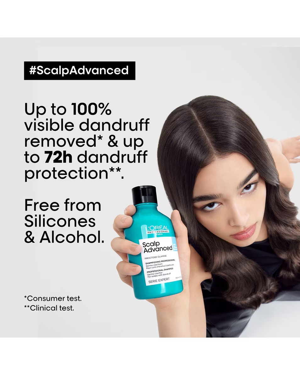 L'OREAL PROFESSIONNEL Scalp Advanced αντιπιτυριδικό δερμοκαθαριστικό σαμπουάν