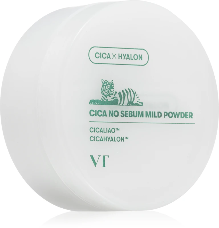 VT Cosmetics Cica No-Sebum Mild Powder - fixačný a zmatňujúci púder s hydratačným účinkom
