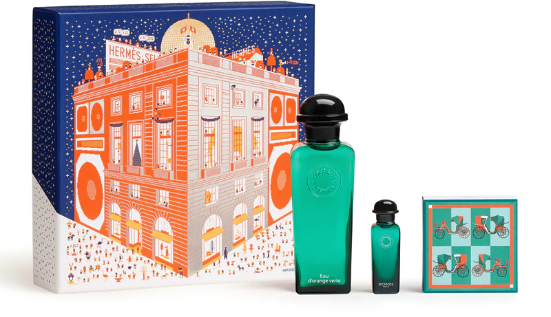 HERMÈS Eau d'orange verte Eau de Cologne Set mit Duft, Unisex