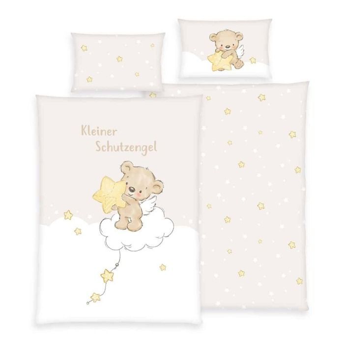Literie - Herding - Kleiner Schutzengel - Flanelle - 100% Coton - Certifiée OEKO-TEX®