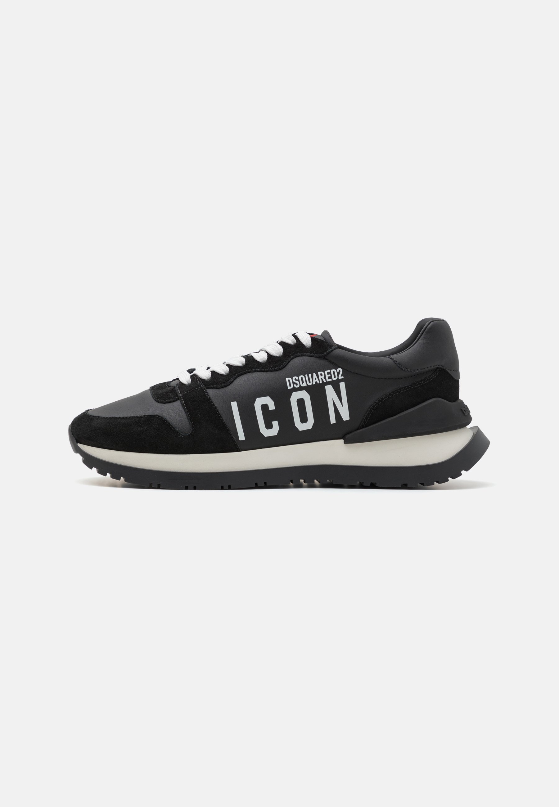 DSQUARED2 ICON Tenisky - černá/bílá/červená