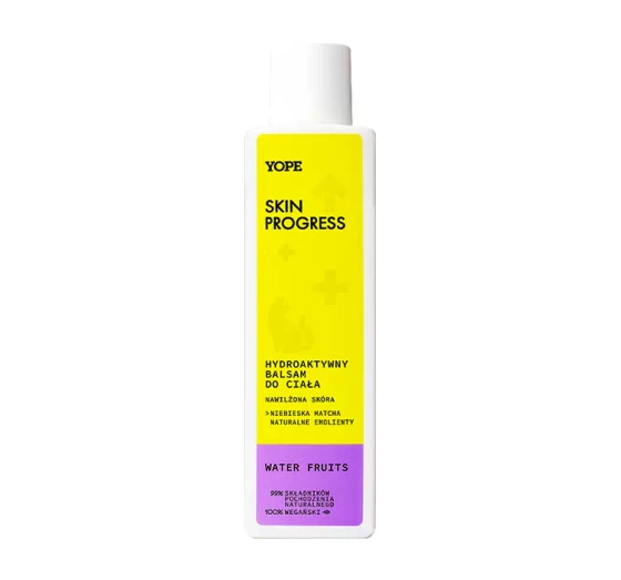 Yope Skin Progress hydroaktywny balsam do ciała Water Fruits 200ml