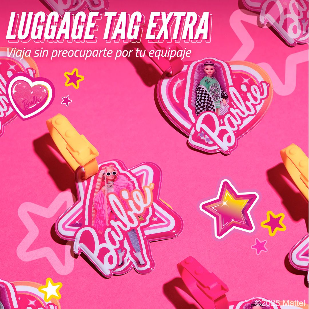 Identifikátor batožiny s jazykovou menovkou Barbie™ / Princezná Náradie a príslušenstvo