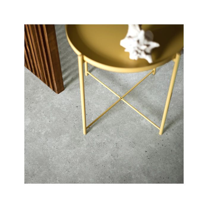 Piso de linóleo imitando pedra calcária cinza - rolo de 3m x 2m
