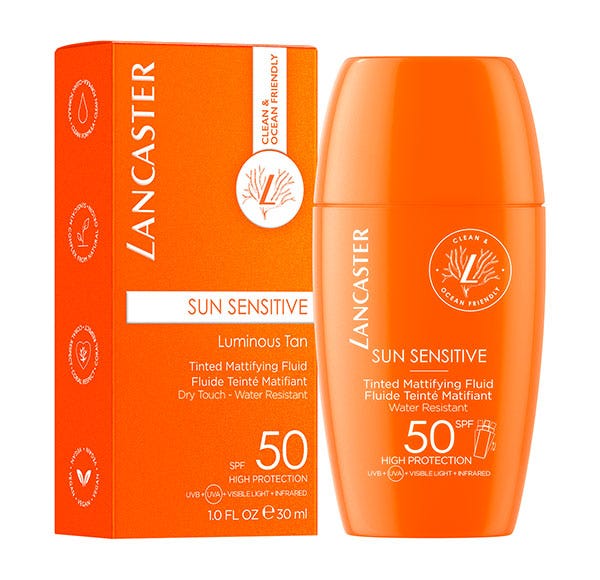 Sun Sensitive színezett mattító folyadék SPF 50| 30ML